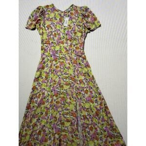 AFRM LOS ANGELES LIMELIGHT DITSY SIZE M MAXI DRESS MSRP$ 118
